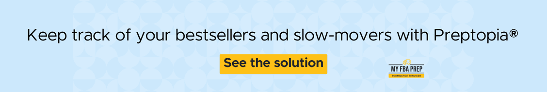 CTA banner - Keep track of your bestsellers and slow-movers with Preptopia