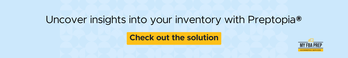 CTA banner - Uncover insights into your inventory with Preptopia