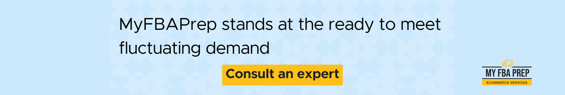 CTA banner - MyFBAPrep stands at the ready to meet fluctuating demand