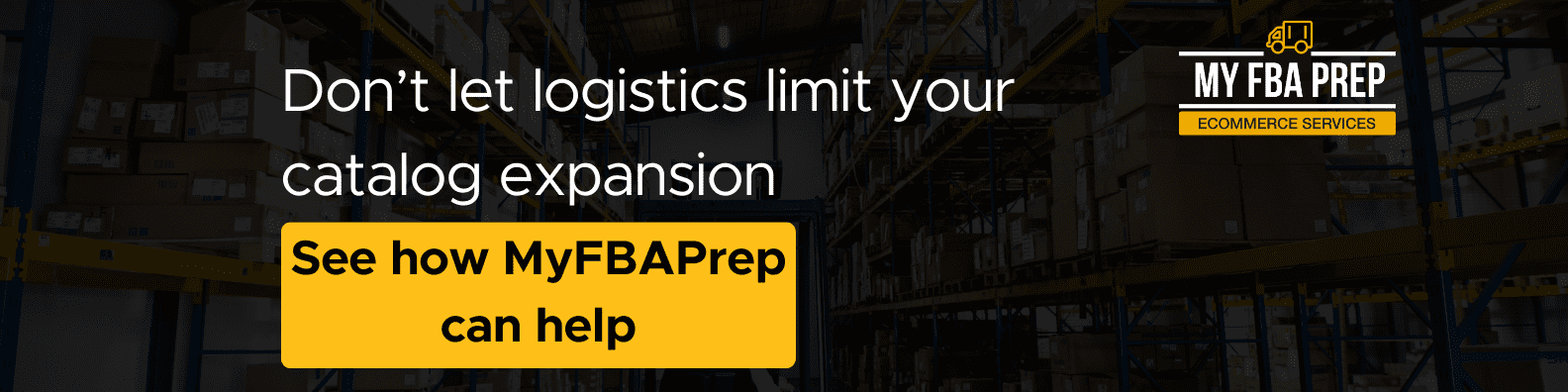 CTA banner - Don't let logistics limit your catalog expansion
